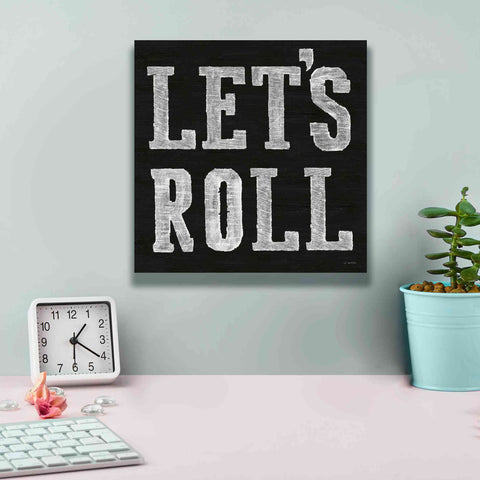 Image of 'Lets Roll V' by James Wiens, Canvas Wall Art,12 x 12
