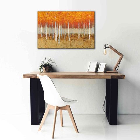 Image of 'Autumn Birches' by James Wiens, Canvas Wall Art,40 x 26