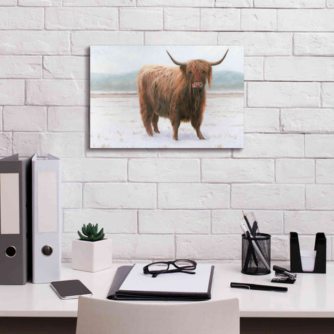Image of 'King of the Highland Fields' by James Wiens, Canvas Wall Art,18 x 12