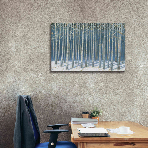 Image of 'Shimmering Birches' by James Wiens, Canvas Wall Art,40 x 26