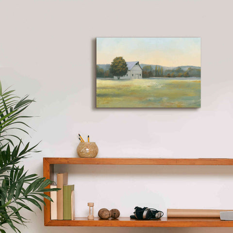 Image of 'Morning Meadows II' by James Wiens, Canvas Wall Art,18 x 12