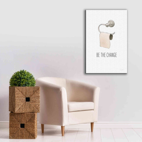 Image of 'Be The Change' by James Wiens, Canvas Wall Art,26 x 40