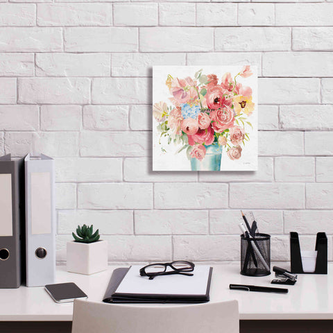 Image of 'Boho Bouquet VII' by James Wiens, Canvas Wall Art,12 x 12