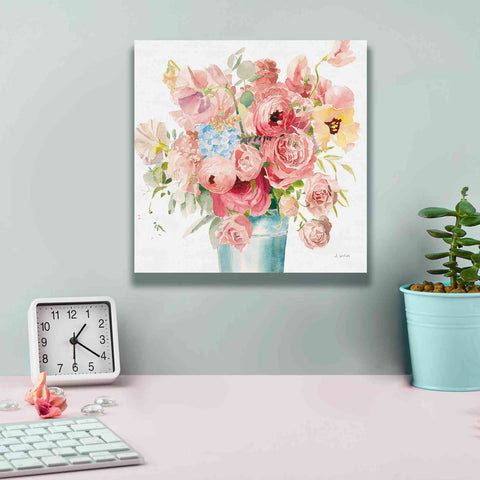 Image of 'Boho Bouquet VII' by James Wiens, Canvas Wall Art,12 x 12