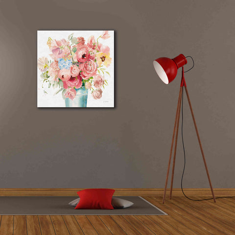 Image of 'Boho Bouquet VII' by James Wiens, Canvas Wall Art,26 x 26