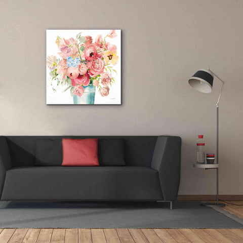 Image of 'Boho Bouquet VII' by James Wiens, Canvas Wall Art,37 x 37