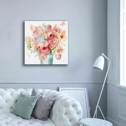 Image of 'Boho Bouquet VII' by James Wiens, Canvas Wall Art,37 x 37