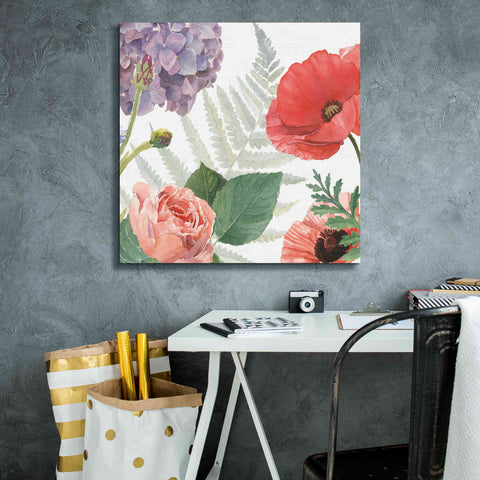 Image of 'Boho Bouquet XI' by James Wiens, Canvas Wall Art,26 x 26