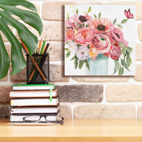 Image of 'Boho Bouquet XIII' by James Wiens, Canvas Wall Art,12 x 12