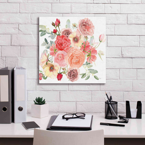 Image of 'Boho Bouquet XIV' by James Wiens, Canvas Wall Art,18 x 18