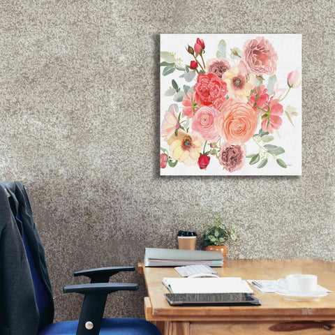 Image of 'Boho Bouquet XIV' by James Wiens, Canvas Wall Art,26 x 26