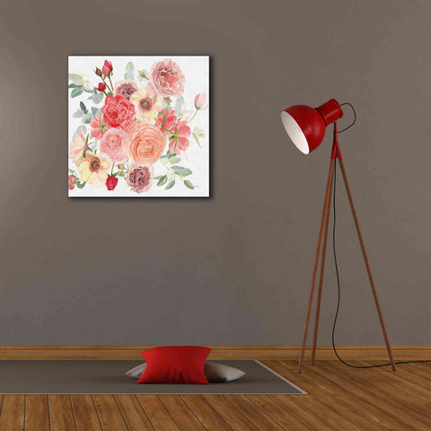 Image of 'Boho Bouquet XIV' by James Wiens, Canvas Wall Art,26 x 26
