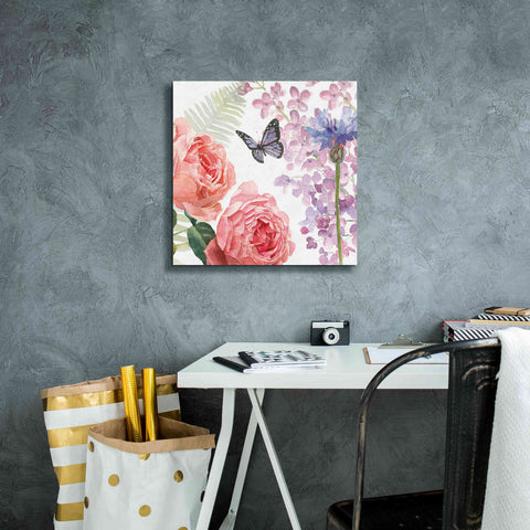 Image of 'Boho Bouquet XV' by James Wiens, Canvas Wall Art,18 x 18
