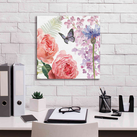 Image of 'Boho Bouquet XV' by James Wiens, Canvas Wall Art,18 x 18