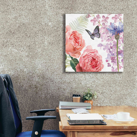 Image of 'Boho Bouquet XV' by James Wiens, Canvas Wall Art,26 x 26