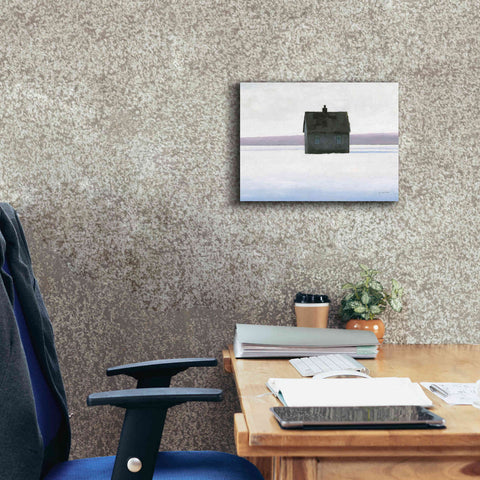 Image of 'Lonely Winter Landscape II' by James Wiens, Canvas Wall Art,16 x 12