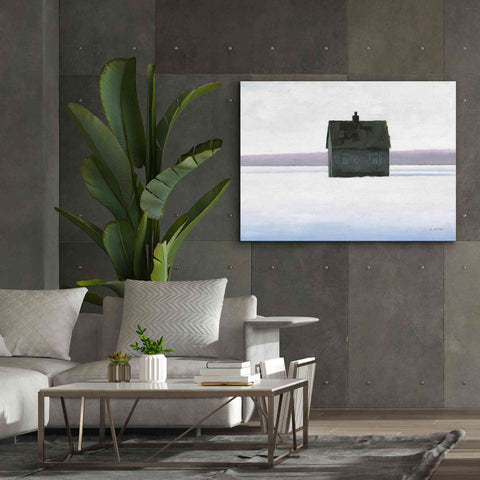 Image of 'Lonely Winter Landscape II' by James Wiens, Canvas Wall Art,54 x 40