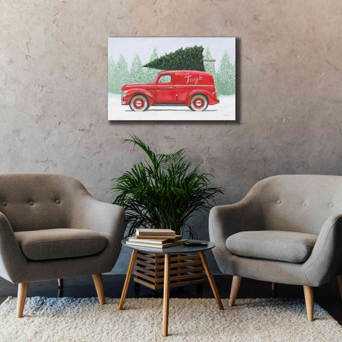 Image of 'Christmas Farm II' by James Wiens, Canvas Wall Art,40 x 26
