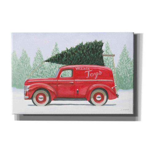 Image of 'Christmas Farm II' by James Wiens, Canvas Wall Art,18x12x1.1x0,26x18x1.1x0,40x26x1.74x0,60x40x1.74x0