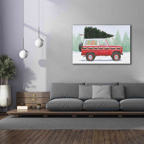 Image of 'Christmas Farm III' by James Wiens, Canvas Wall Art,60 x 40