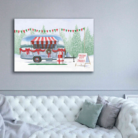 Image of 'Christmas Farm IV' by James Wiens, Canvas Wall Art,60 x 40