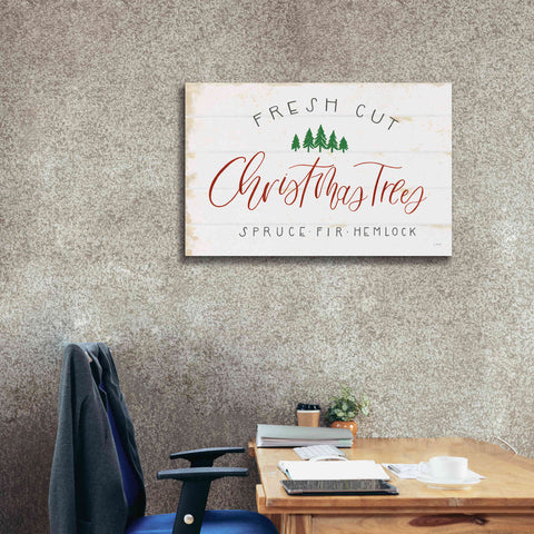 Image of 'Christmas Farm V' by James Wiens, Canvas Wall Art,40 x 26