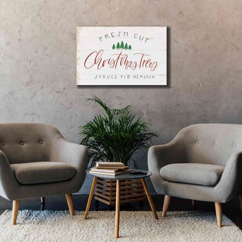 Image of 'Christmas Farm V' by James Wiens, Canvas Wall Art,40 x 26