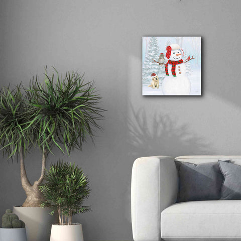 Image of 'Dressed for Christmas II Crop' by James Wiens, Canvas Wall Art,18 x 18