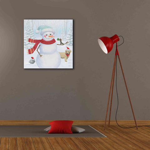 Image of 'Dressed for Christmas III Crop' by James Wiens, Canvas Wall Art,26 x 26