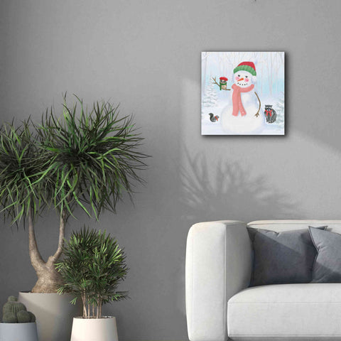 Image of 'Dressed for Christmas IV Crop' by James Wiens, Canvas Wall Art,18 x 18