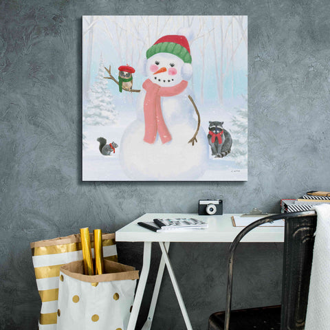 Image of 'Dressed for Christmas IV Crop' by James Wiens, Canvas Wall Art,26 x 26