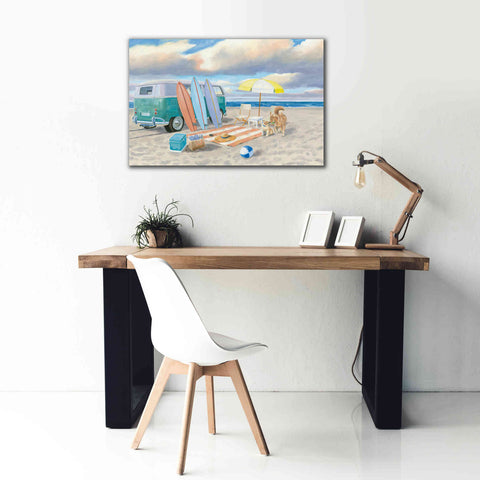 Image of 'Beach Ride II' by James Wiens, Canvas Wall Art,40 x 26