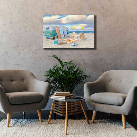 Image of 'Beach Ride II' by James Wiens, Canvas Wall Art,40 x 26