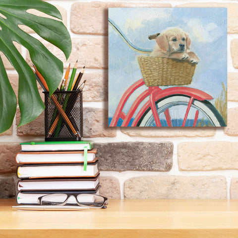 Image of 'Beach Ride V' by James Wiens, Canvas Wall Art,12 x 12