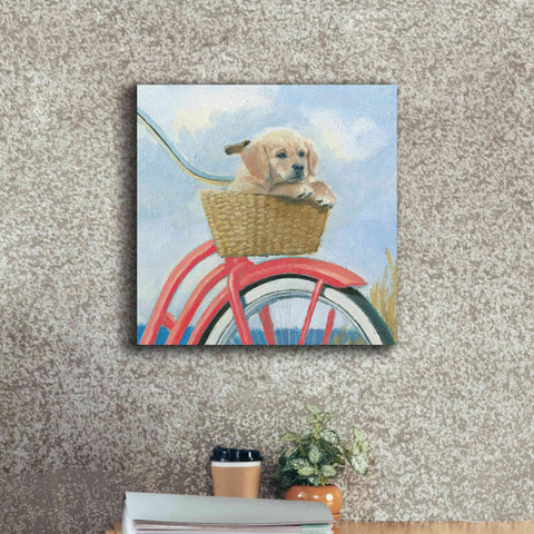 Image of 'Beach Ride V' by James Wiens, Canvas Wall Art,18 x 18