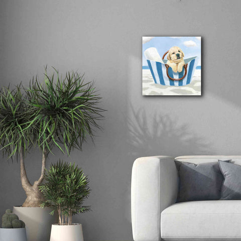 Image of 'Beach Ride VI' by James Wiens, Canvas Wall Art,18 x 18