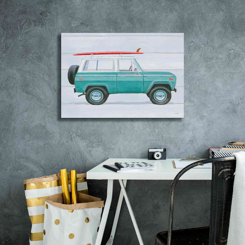 Image of 'Beach Ride VII' by James Wiens, Canvas Wall Art,26 x 18