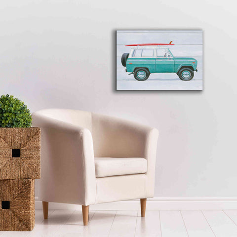 Image of 'Beach Ride VII' by James Wiens, Canvas Wall Art,26 x 18