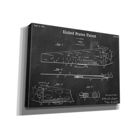 Image of 'Handsaw Blueprint Patent Chalkboard,' Canvas Wall Art,16x12x1.1x0,26x18x1.1x0,34x26x1.74x0,54x40x1.74x0