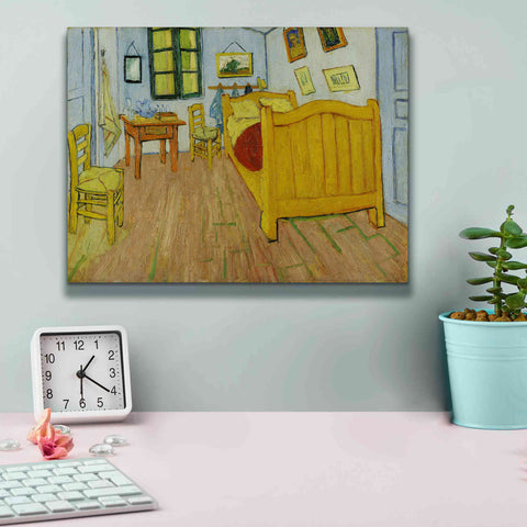 Image of 'Bedroom in Arles' by Vincent van Gogh, Canvas Wall Art,16 x 12