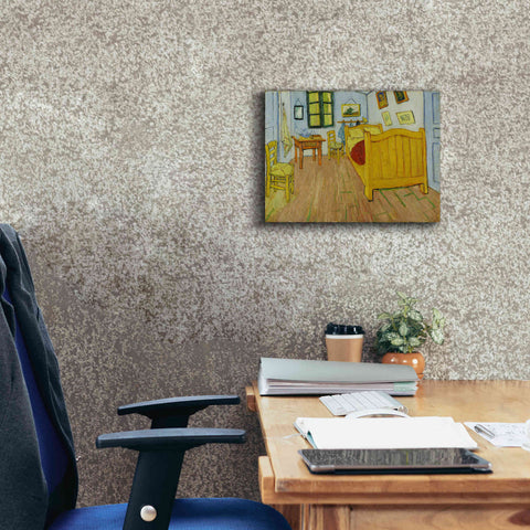 Image of 'Bedroom in Arles' by Vincent van Gogh, Canvas Wall Art,16 x 12