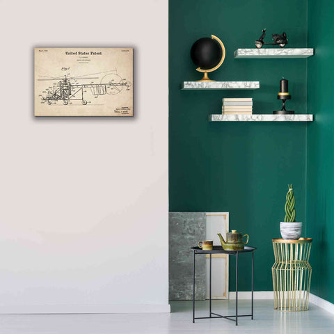 Image of 'Wheat Field with Cypresses' by Vincent van Gogh, Canvas Wall Art,26 x 18