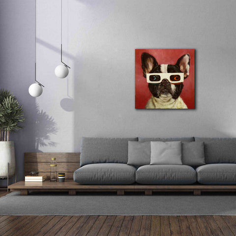 Image of '3D Dog' by Lucia Heffernan, Canvas Wall Art,37x37