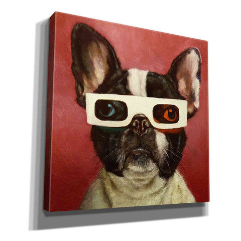 Image of '3D Dog' by Lucia Heffernan, Canvas Wall Art
