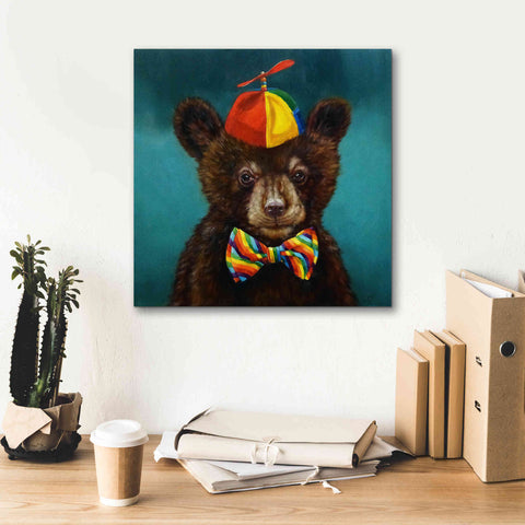 Image of 'Baby Bear' by Lucia Heffernan, Canvas Wall Art,18x18