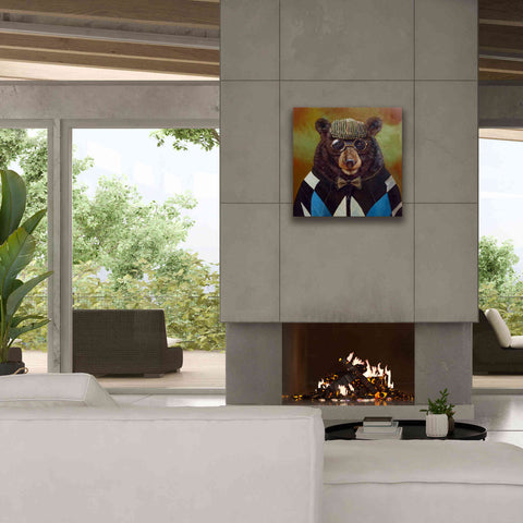 Image of 'Papa Bear' by Lucia Heffernan, Canvas Wall Art,26x26