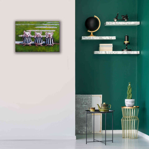 Image of 'Three Blind Mice' by Lucia Heffernan, Canvas Wall Art,26x18