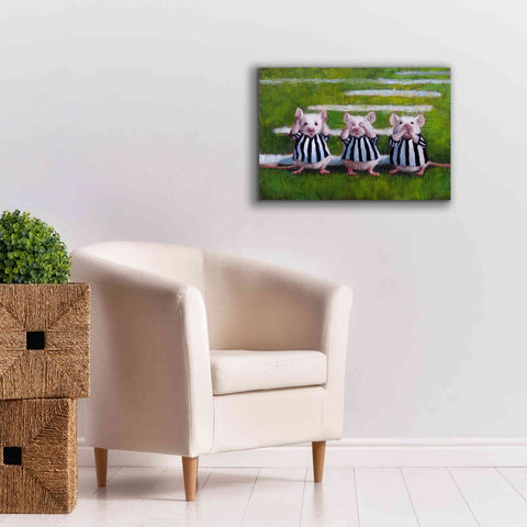 Image of 'Three Blind Mice' by Lucia Heffernan, Canvas Wall Art,26x18