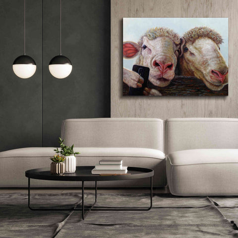 Image of 'Selfie' by Lucia Heffernan, Canvas Wall Art,54x40