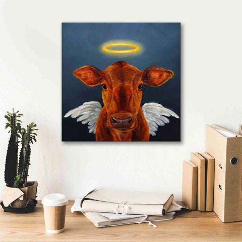 Image of 'Holy Cow' by Lucia Heffernan, Canvas Wall Art,18x18
